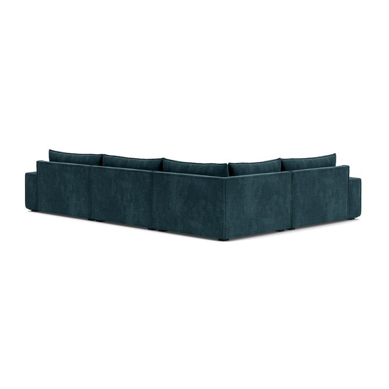 Danny Dust Blue Textured Weave