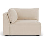 Daphne 1 Seater Left Corner Modular Sofa - Pasha Dune Boucle