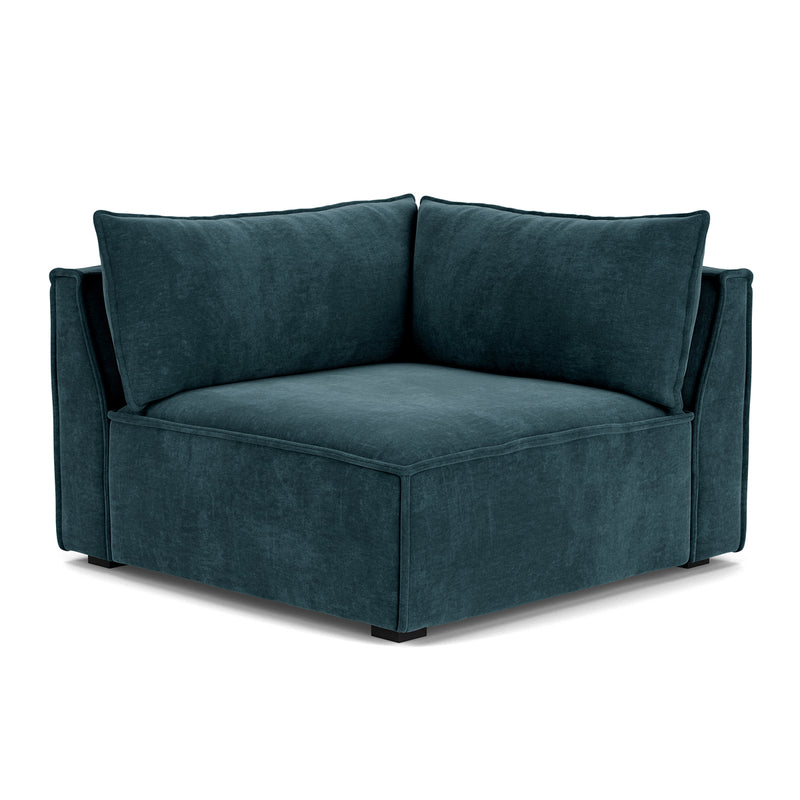 Danny Dust Blue Textured Weave