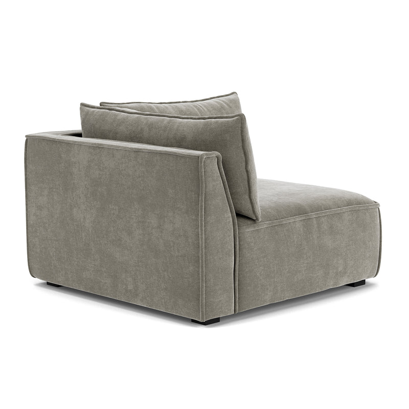 Planet Grey Green Fabric