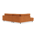 Danny Amber Textured Weave / Dark Walnut