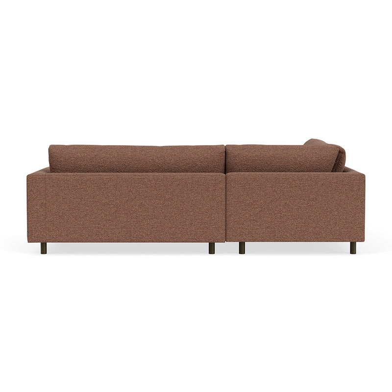 Pebble Rust Boucle / Dark Walnut