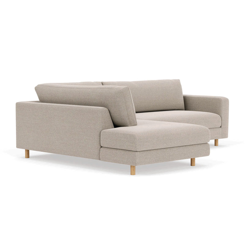 Agnes Brown Textured Weave / Oak