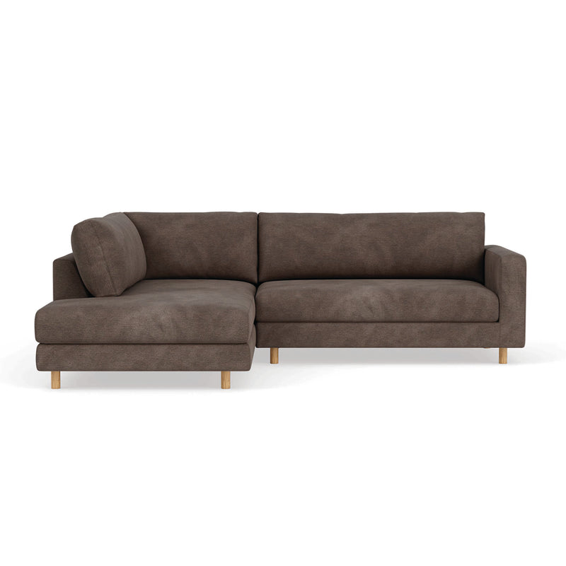 Aulla Cacao Textured Weave / Oak