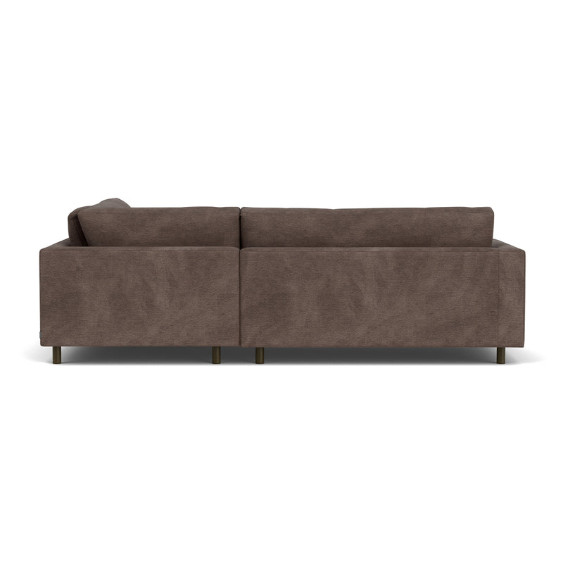 Aulla Cacao Textured Weave / Dark Walnut