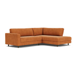 Danny Amber Textured Weave / Dark Walnut