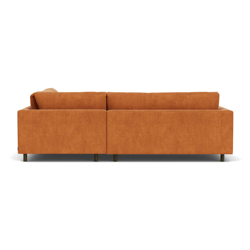 Danny Amber Textured Weave / Dark Walnut