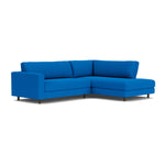 Mark Cobalt Blue Weave / Dark Walnut