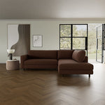 Pebble Rust Boucle / Dark Walnut
