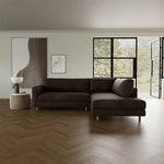 Aulla Cacao Textured Weave / Oak