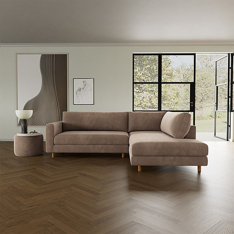 Danny Cream Textured Weave / Oak