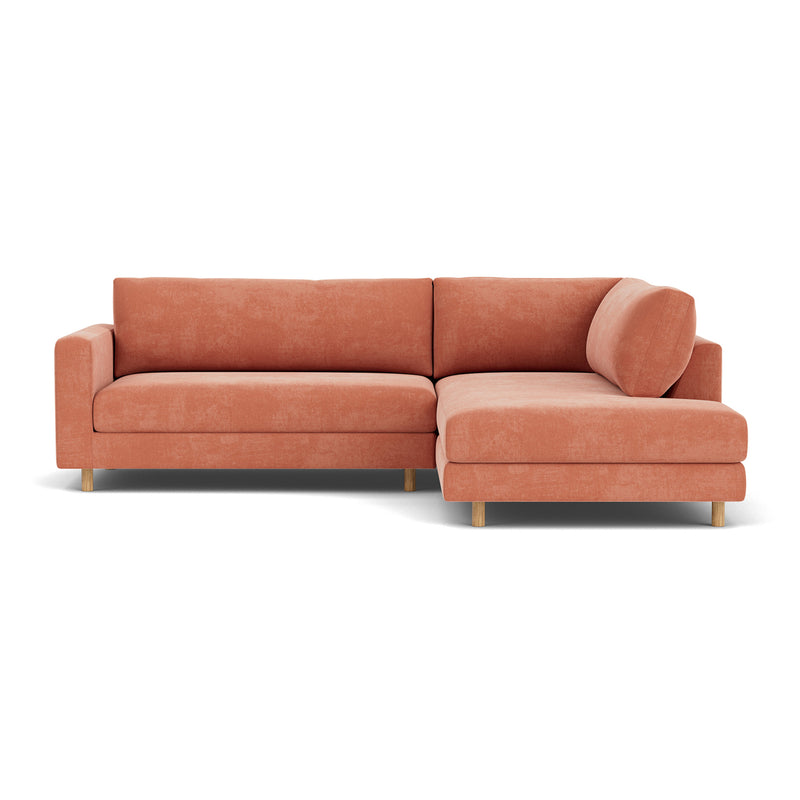 Danny Dusty Rose Textured Weave / Oak