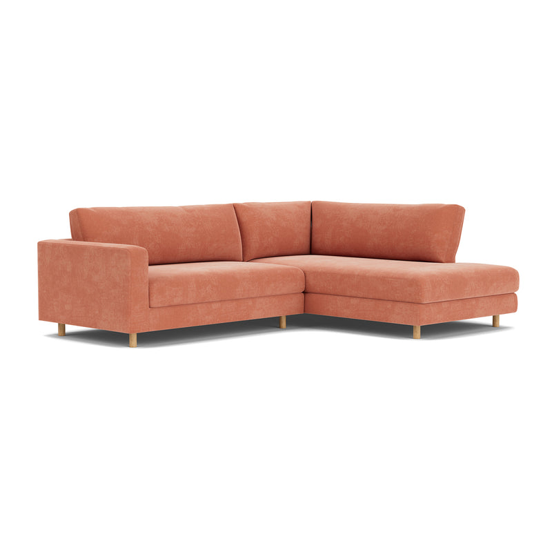 Danny Dusty Rose Textured Weave / Oak