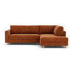Moss Rust Fabric / Oak