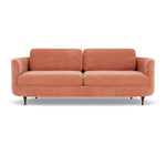 Danny Dusty Rose Textured Weave / Dark Walnut