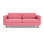 Firenze Bubblegum Fabric / Dark Walnut