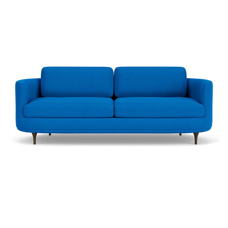 Mark Cobalt Blue Weave/ Dark Walnut