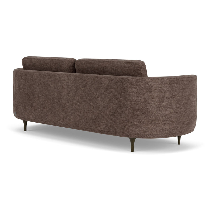 Aulla Cacao Textured Weave / Dark Walnut