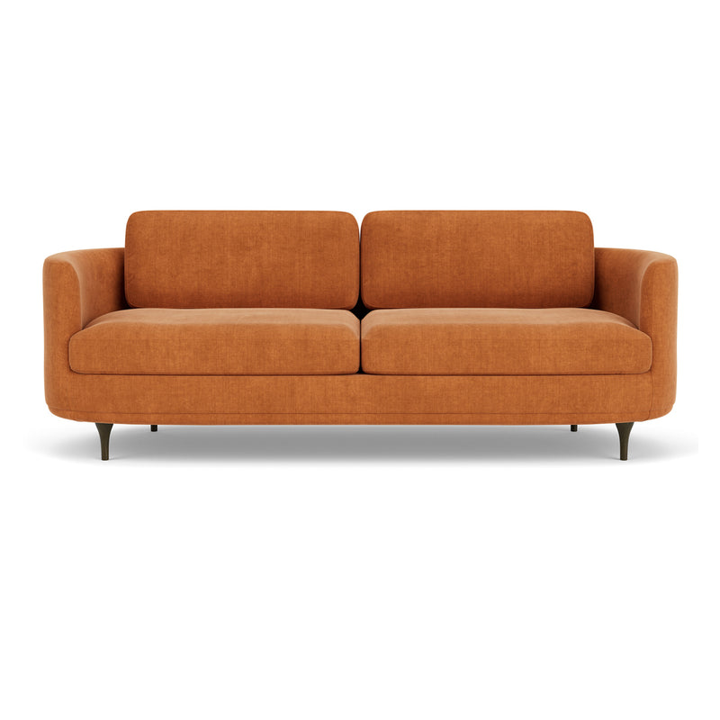 Danny Amber Textured Weave / Dark Walnut
