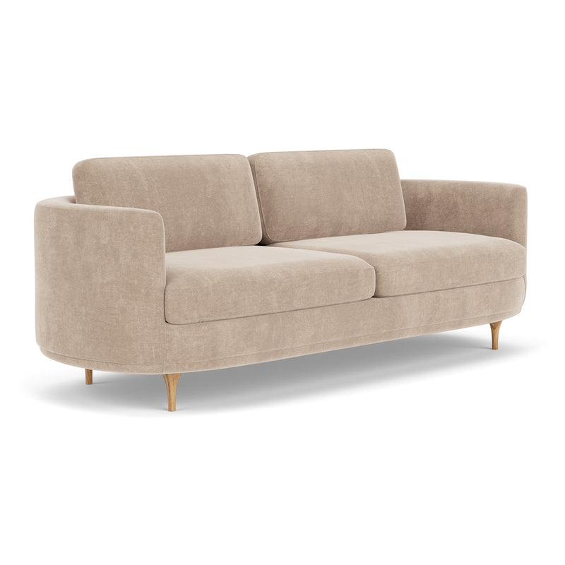 Danny Cream Textured Weave / Oak