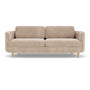 Elinor 3 Seater Sofa - Danny Cream Textured Weave / Oak