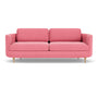 Elinor 3 Seater Sofa - Firenze Bubblegum Fabric / Oak
