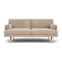Ernest 2 Seater Sofa - Danny Cream Textured Weave