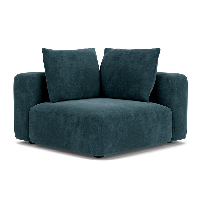 Danny Dust Blue Textured Weave