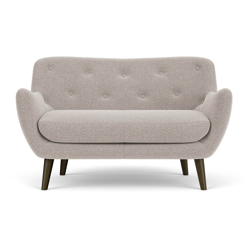 Agnes Brown Textured Weave / Dark Walnut