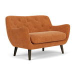 Danny Amber Textured Weave / Dark Walnut