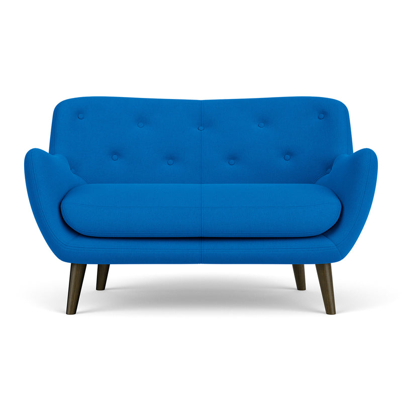 Mark Cobalt Blue Weave / Dark Walnut