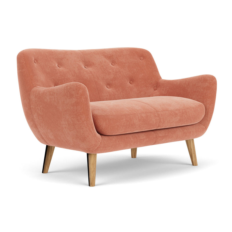 Danny Dusty Rose Textured Weave / Oak