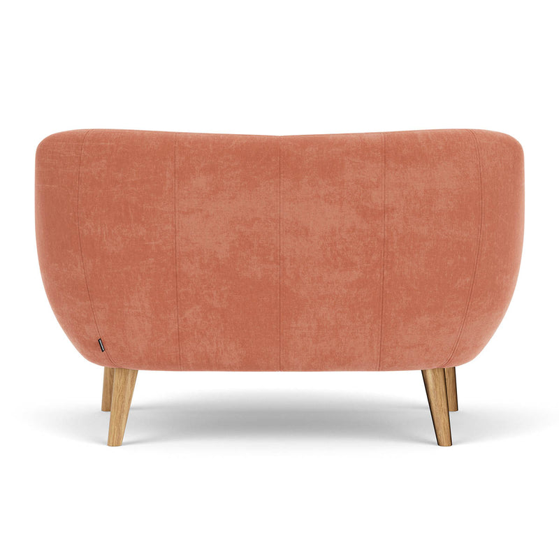 Danny Dusty Rose Textured Weave / Oak