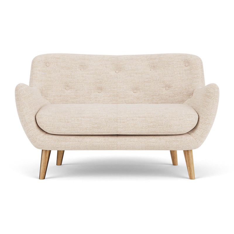Vega Cream Textured Weave / Oak