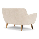 Vega Cream Textured Weave / Oak