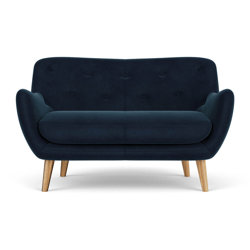 Lux Navy Velvet / Oak
