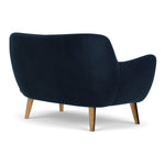 Lux Navy Velvet / Oak