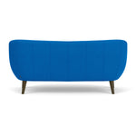 Mark Cobalt Blue Weave / Dark Walnut