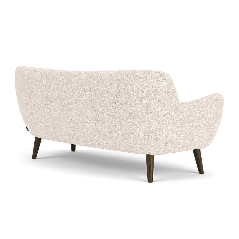 Maya Cream Boucle / Dark Walnut