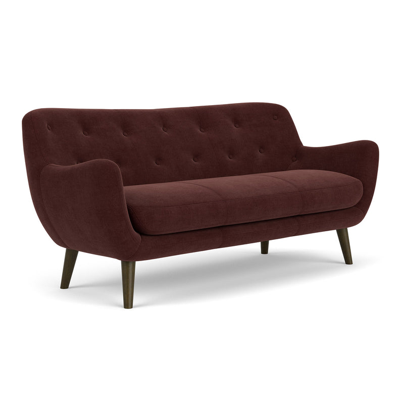 Moss Burgundy / Dark Walnut