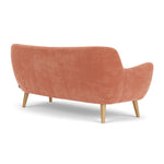 Danny Dusty Rose Textured Weave / Oak