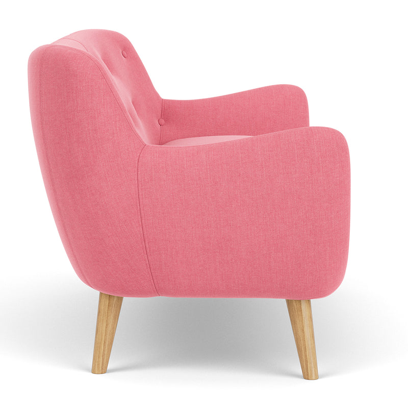 Firenze Bubblegum Fabric / Oak