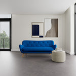 Mark Cobalt Blue Weave / Oak