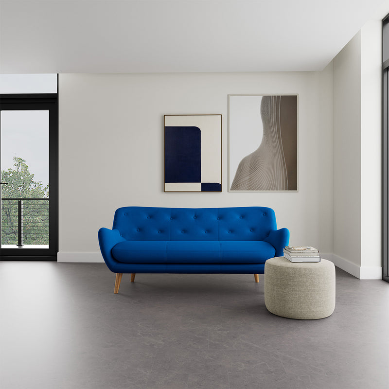 Mark Cobalt Blue Weave / Oak