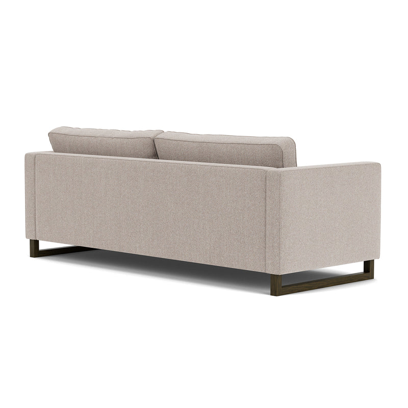 Agnes Brown Textured Weave / Dark Walnut