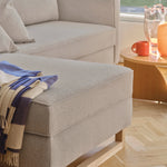 Agnes Brown Textured Weave