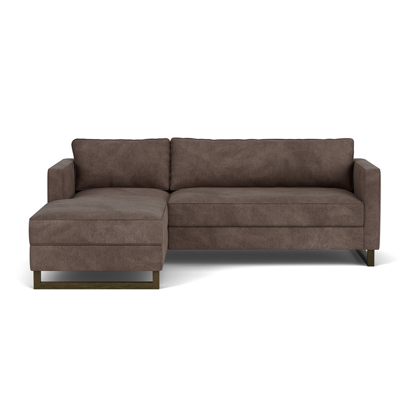 Aulla Cacao Textured Weave / Dark Walnut