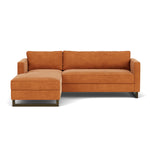 Danny Amber Textured Weave / Dark Walnut