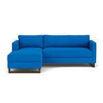 Mark Cobalt Blue Weave / Dark Walnut