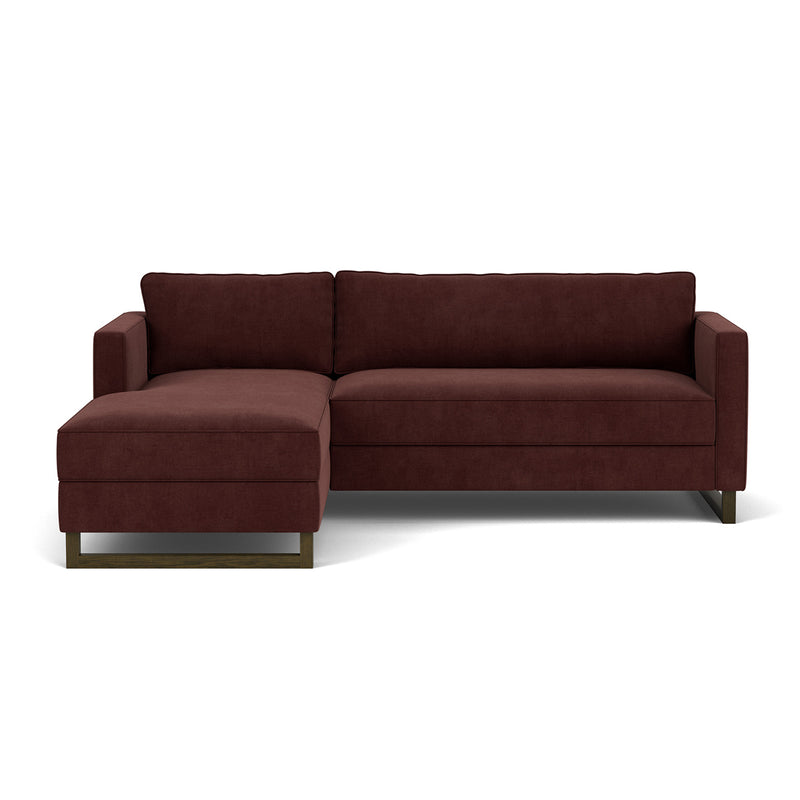 Moss Burgundy / Dark Walnut